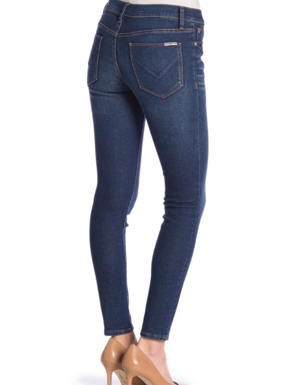 Hudson Natalie Super Skinny Blue Jeans